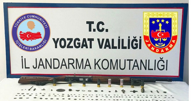 Yozgat’ta tarihi eser operasyonu