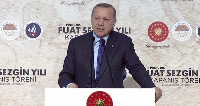  Cumhurbaşkanı Erdoğan'dan Kanal İstanbul açıklaması