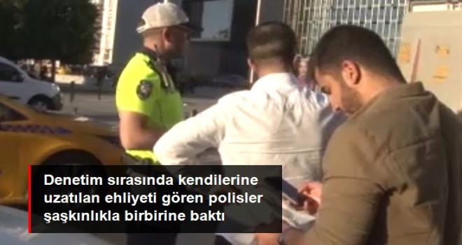 İstanbul'daki denetimde polisleri bile şaşkına çeviren olay!